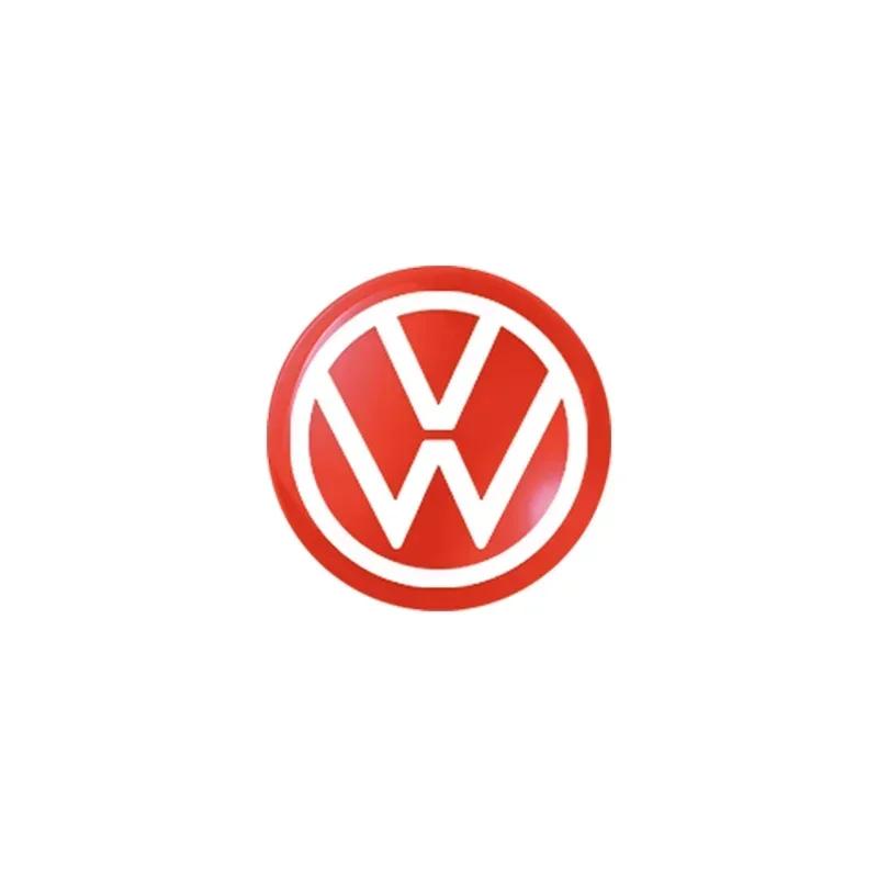 W128W127 Наклейка на ключ автомобиля Значок-брелок для автоуправления Аксессуары Для Volkswagen Tiguan Bora POLO PASSAT CC Touran GOLF Jetta Arteon