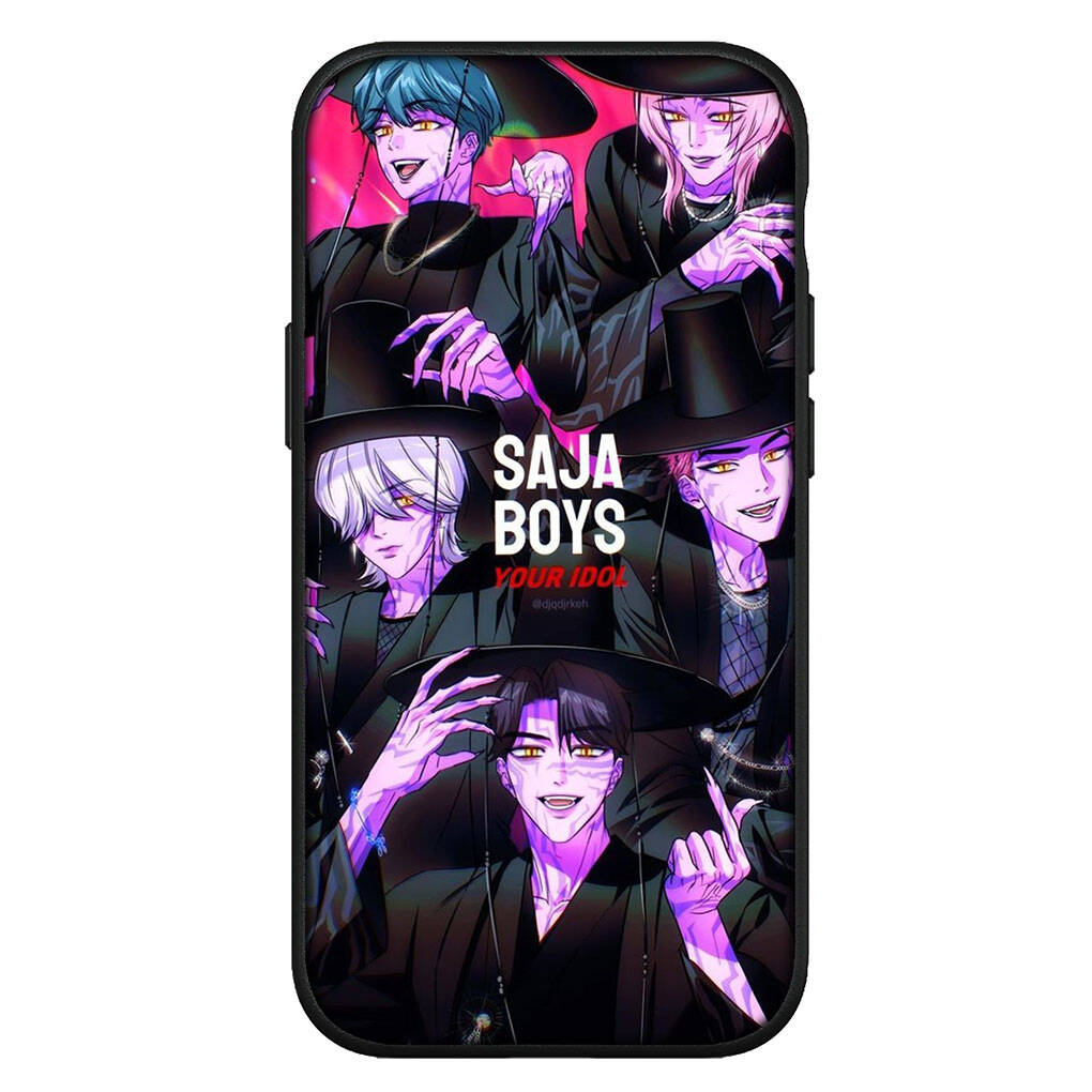 Для Samsung Galaxy S25 S24 S23 S22 Ultra FE Plus A17 A37 A57 A56 A55 A06 A16 A15 A36 A26 A35 A05 A25 A54 A34 Чехол для телефона Jinu KPop Охотники на демонов