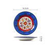 6.5 Inches European Ceramic Dinner Plates Hand Painted Western Salad Plate Household Exquisite Fruit Dish Kitchen Accessories