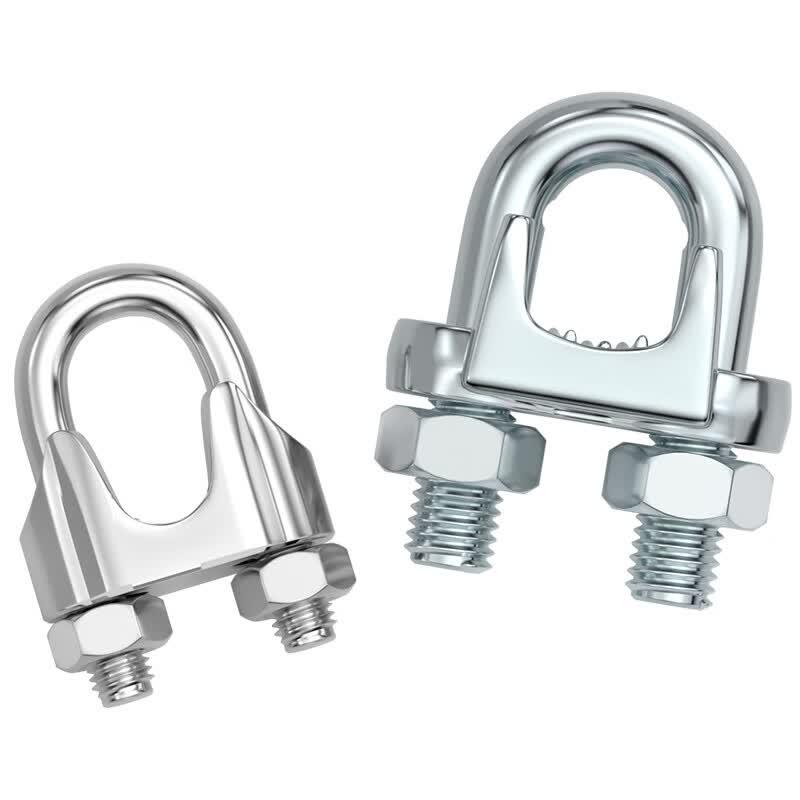 M8 Steel Wire Rope Clip (5-Pack)