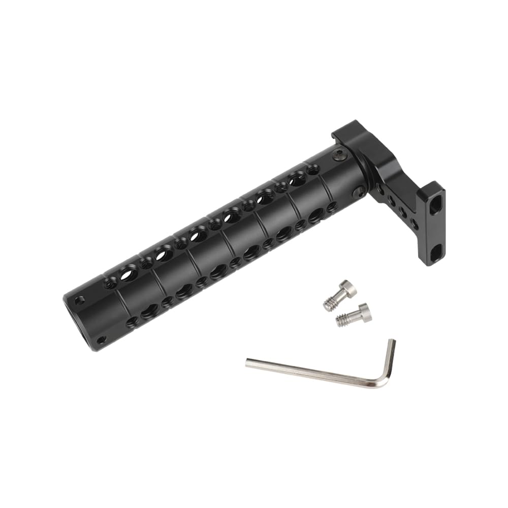 SZRIG Top Handle Grip with Cold Shoe Mount for Camera Cage (Black)