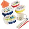 Skater Mini Towel Included Thomas Friends 4 Piece Set Antibacterial Lunch Box with Core 360ml Chopsticks Chopstick Box Cup Seal Container Set of 3 & &