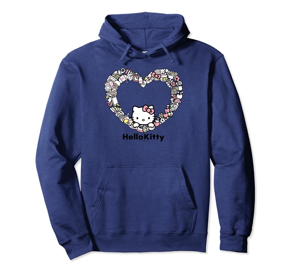 Hello Kitty US Design Heart Hoodie
