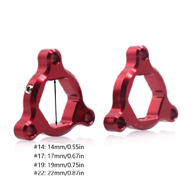 Upgraded Aluminum Suspension Fork Preload Adjuster 14mm-22mm for Motorbike