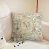 cushion cover Plush Fabric Soft Double Sided Print Sofa Cartoon Cushion Cover Throw Pillow Rabbit cute Covers