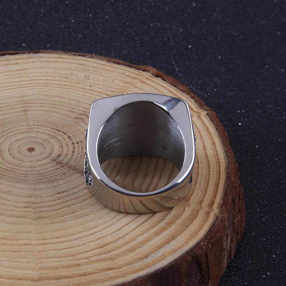 Кольца масонских викингов для мужчин - масонское кольцо тамплиеров - йоркский обряд, цветное кольцо из нержавеющей стали рыцарей тамплиеров красного креста, масонское кольцо