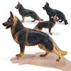 German Dog Shepherd Replication Pvc Model For Children Gift And Decor Home