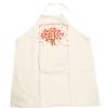 [P2052] - Designer Apron 'For the Prettiest of Moms' Ecru Beige