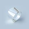 Xiaomi Women Couple Minimalist Handmade Simple Heart Round Ring Fine Jewelry Gift Prevent Allergy