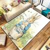 Peter Rabbit Adventure Custom Name Carpet Rug For Living Room Bedroom Home Sofa Decoration Kids Play Nonslip Floor Mat