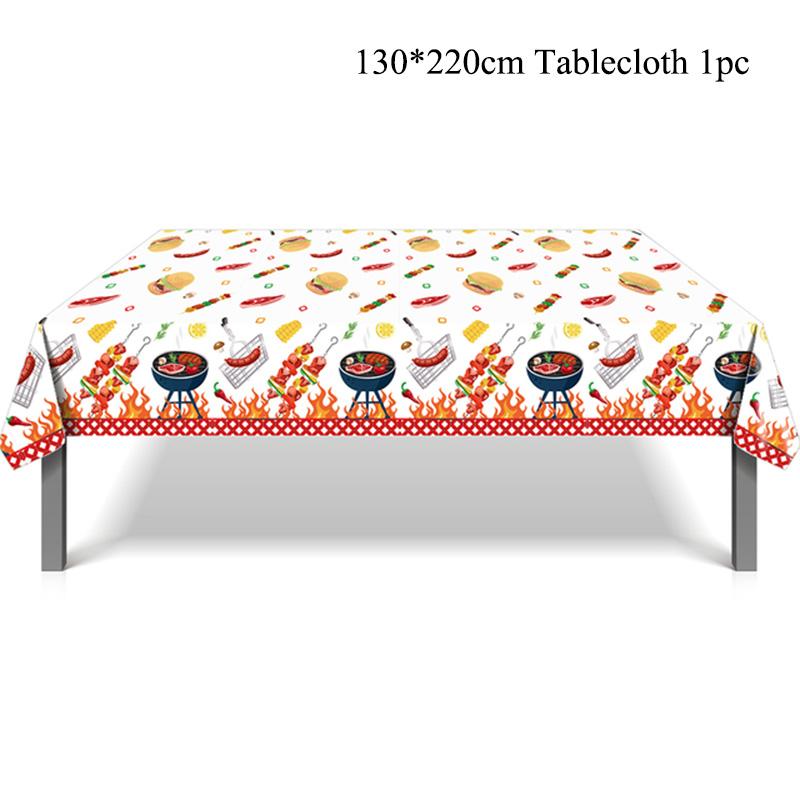 Тематическая вечеринка на барбекю Одноразовая посуда Бумажные тарелки Стаканы Набор воздушных шаров Украшения на день рождения Пиво Омар Принадлежности для барбекю на открытом воздухе