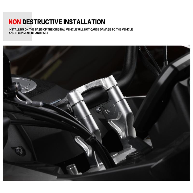 For Voge DS800X DS800 RALLY 800Rally Handlebar Riser Mount Motorcycle 800 rally Aluminum Handle Clamp Handle Bar Risers Adapter