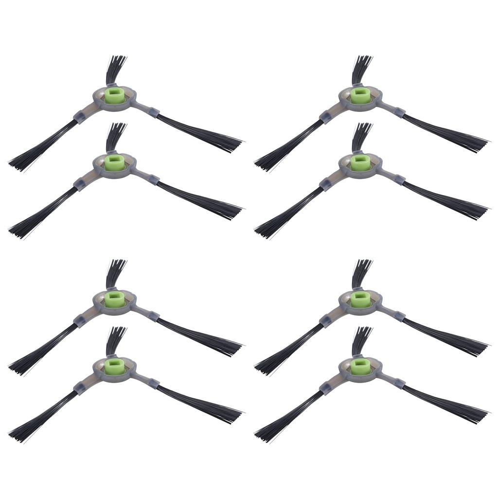 4 пары 3-лопастных боковых щеток для пылесоса Lefant M210 M210S M210B M213, сменные аксессуары для боковых щеток