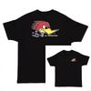 2026 New Outdoor Sports Washed T Shirt Oversized Minimal Two Sides Print Soft Breathable Loose Workout Tops