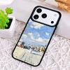 Monet Oil Painting Shockproof Phone Case for iPhone 17 Air 16e 15 11 12 14 13 Pro Max Cover Coque