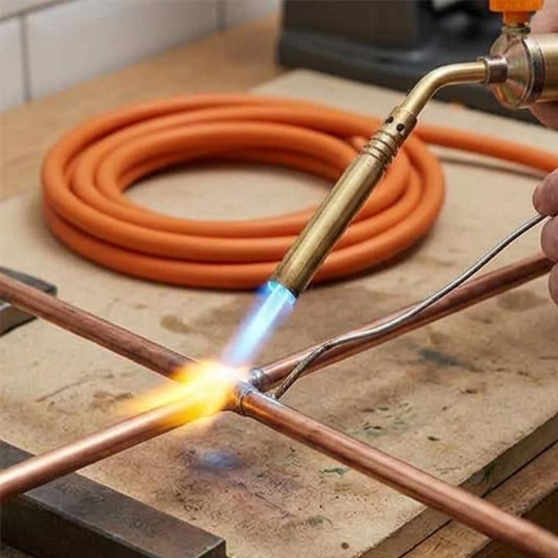 Маленький ручной газосварочный аппарат Сварочные системы с механизмом безопасности Для ремонта труб и монтажа ОВК