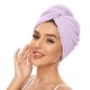 Ultra Soft Microfiber Towel - Fast Drying, Super Absorbent Wrap for Women & Girls, Gentle Care for Curly or Damaged Hair, Solid Bathroom Accessory