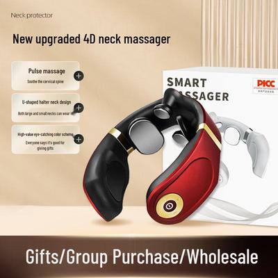 Умный низкочастотный импульсный массажер для шеи для расслабления шейных мышц