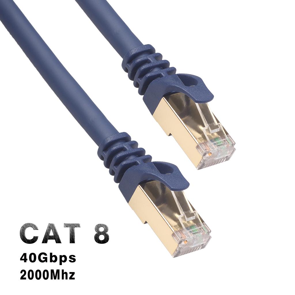 Ethernet-кабель, 40 Гбит/с 2000 SFTP Patch Cord, Прочный сетевой кабель LAN для роутера, , Игровой -