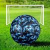 Kombat Warrior In Shadows Soccer Ball Size 5 Soccer Ball, Machine-stitched, Durable, Suitable for Training and Matches Fan Gift