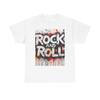 Футболка с подтеками краски в стиле Rock and Roll | Музыкальная футболка в стиле граффити