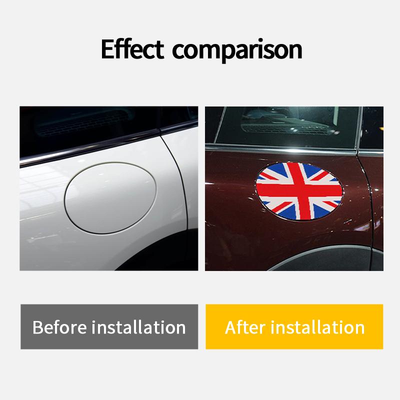 For Mini Cooper S One JCW For Mini F54 Clubman Car Fuel Tank Cap Cover Sticker Exterior Decoration Shell Car Accessories