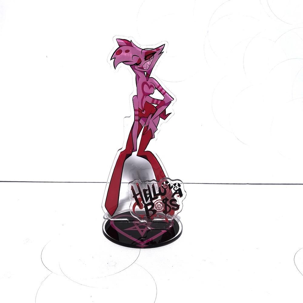 Anime Helluva Boss Figure Fashion Acrylic Stand Action Figurine Accessories Collection Desktop Ornaments Kids Gift