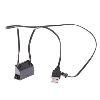 5V Usb адаптер драйвер 1-5M El провод электролюминесцентный контроллер света инвертор