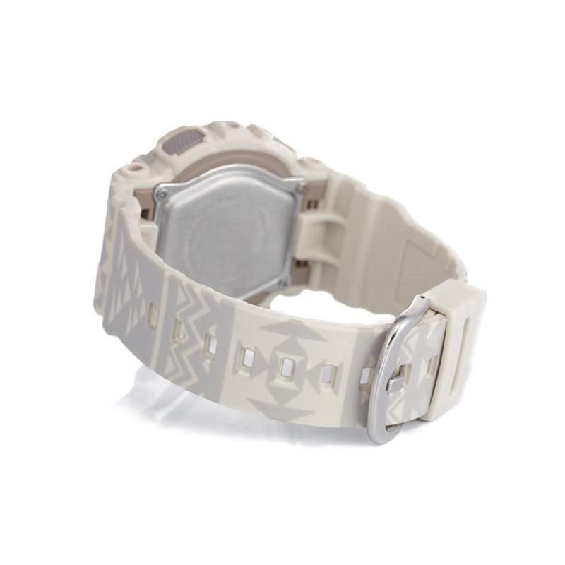 Casio BABY-G Серия тематических часов Модные и яркие Уличный стиль Классические стрелки Двойной дисплей Водонепроницаемый механизм Кварцевый механизм Ремешок из смолы BA-110TP-8A