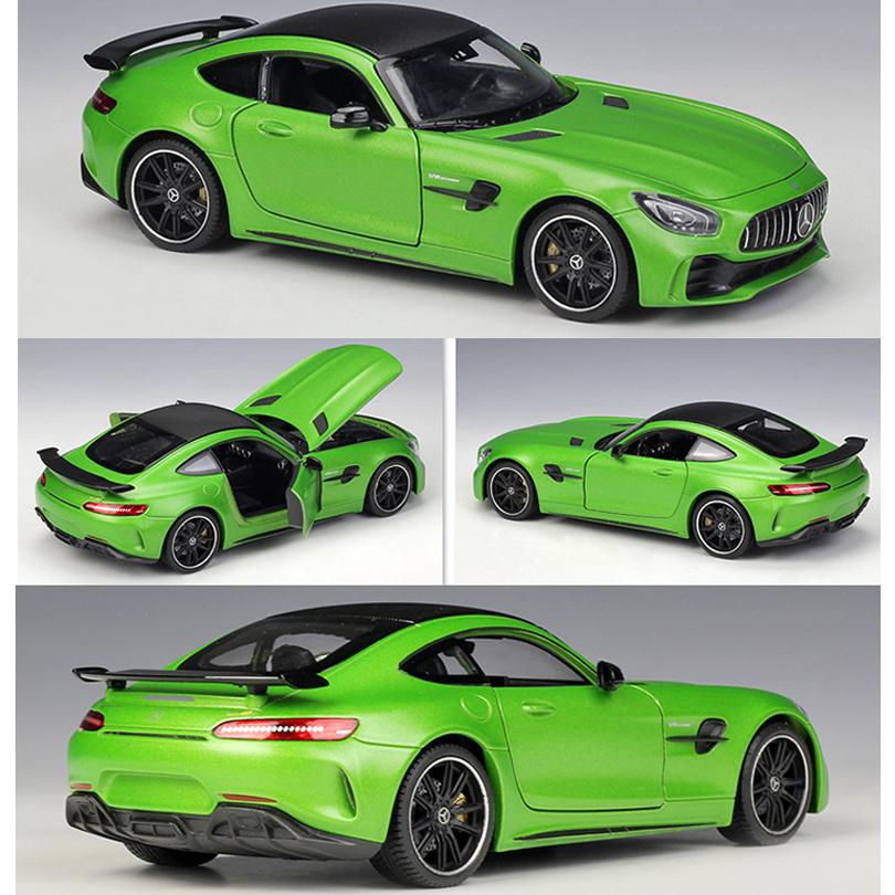 1/24 Welly Mercedes Benz AMG GT R, модель спортивного автомобиля из сплава, литье под давлением, металлическая игрушка, гоночный автомобиль, модель автомобиля, моделирование, детские подарки