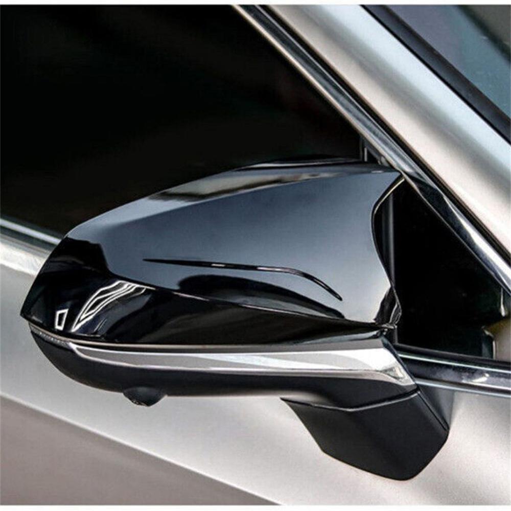 Для Lexus NX 2015-2024 RX 2016-2024 Глянцевые черные накладки на зеркала заднего вида
