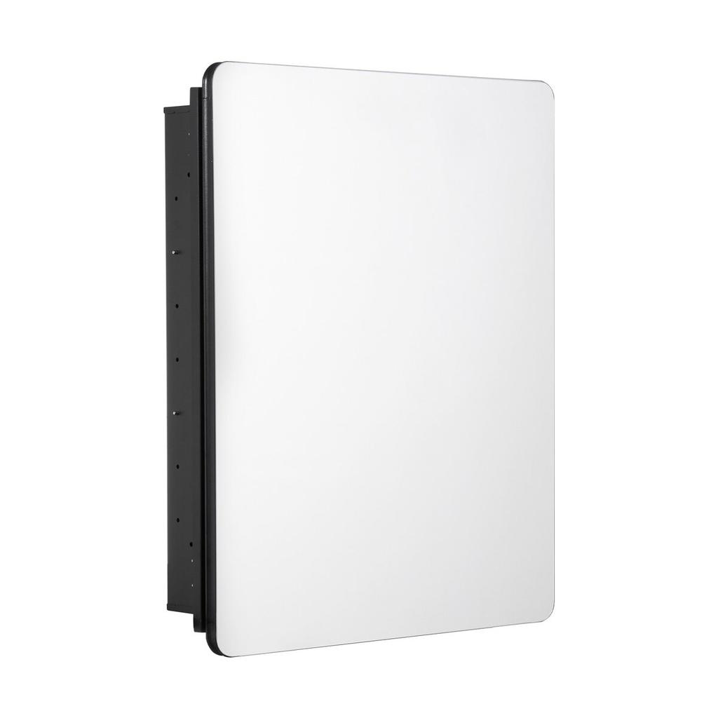 Medicine Cabinet 24" x 30" Mirror Medicine Cabinet Adjustable Shelves