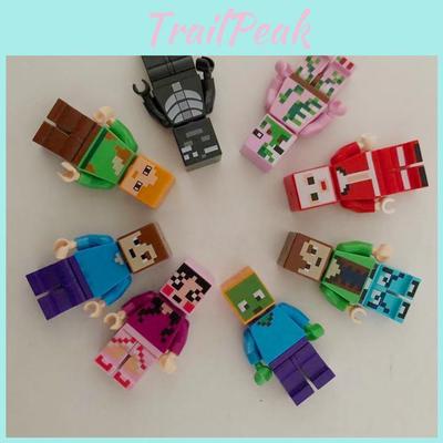 Мой Мир Серии Детская Игрушка Совместимая с Лего Строительные Блоки Мелкие Детали Пазл Сборная Фигурка Оптом