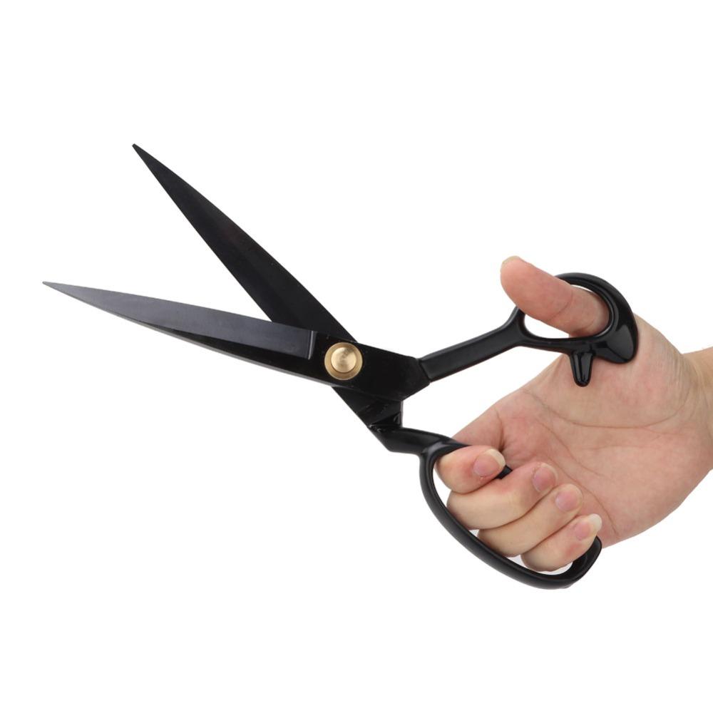 High Carbon Steel Blade Leather Scissors Heavy Duty Scissors For Artists Dressmakers