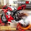 2026 Новый спрей 1:6 Сплав Ducati V4S Гоночная Модель Коллекция Мотоциклов Литье под Давлением Мотоцикл Подарок Парню Миниатюрный Автомобиль Домашний Декор Модель