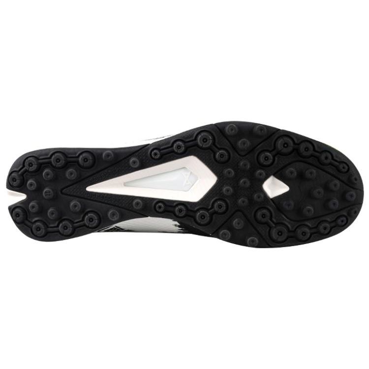 Li-Ning Искусственный газон AG (Резиновые короткие шипы) Нескользящие прочные футбольные бутсы мужские футбольные бутсы белые черные YSTT011-1