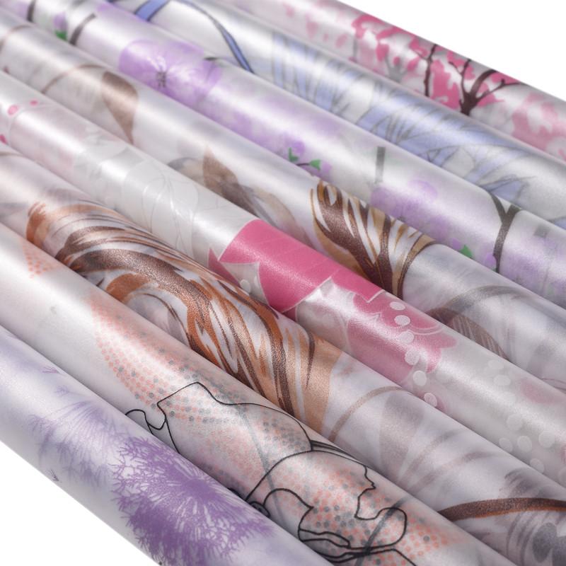 Window Privacy Film Glass Window Film Removable Vinyl Door Window Coverings UV Blocking Self Non Adhesive Sticker for Home Decor