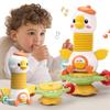 Qizebaby Детские игрушки Детские музыкальные игрушки Детские стульчики для кормления Игрушки для сенсорных игрушек для малышей Ранние развивающие подарки для малышей Мальчики и девочки Июнь+