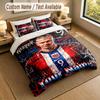 Bedding Set 1 Duvet Cover 2 Pillowcases Erling Haaland Print Soft Bed Linen Bedroom Decor