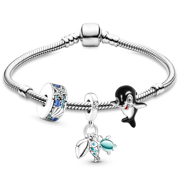 Высокое качество Хэллоуин тыква летучая мышь призрак подвески бусины кулон с подвесками браслеты для женщин детские украшения