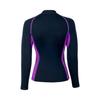 Women Neoprene Wetsuit Jacket Long Sleeve Zipper Design 3mm Thick Stretch Top Water Sports