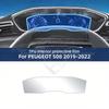 Защитная пленка TPU для Peugeot 508 2019-2022 Прозрачная наклейка для салона против царапин