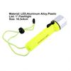 Diving Flashlight LED Alloy Not Aluminum Energy-saving Dazzling Underwater Torch Flashlight for Hiking