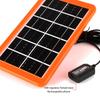 Portable 10W Solar Panel Charger USB Port Monocrystalline Silicon Phone Charger Easy To Carry for Hiking Camping Travel
