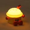 Cute Sensor Pat Lamp Sleep USB Rechargeable Night Light Sleep Aid Light Bedside Lamp  For Children