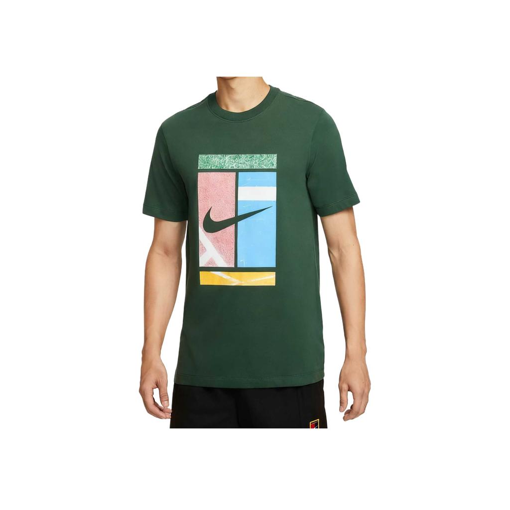Nike Dri-Fit Court Футболка с коротким рукавом Удобная Приятная к коже Мужские топы HV1789-323