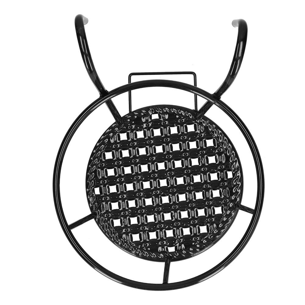 Thick wrought iron construction Flower Pot Holder  Railing hanging chlorophytum & pothos