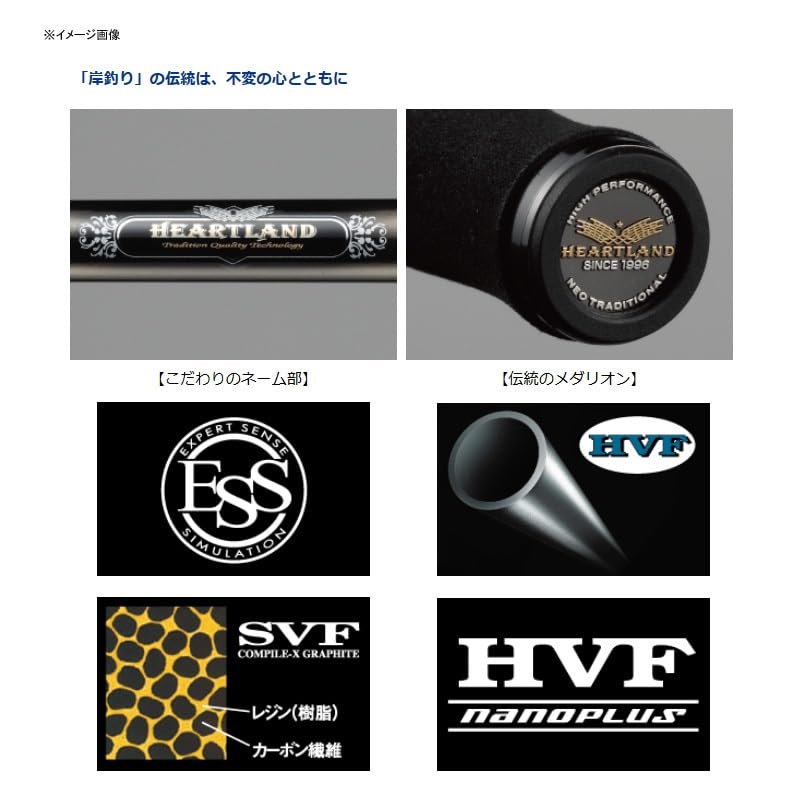 Daiwa Удилище HeartLand 722ML+FB-ST20