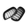 Car ABS Front Bumper Radiator Kidney Grilles Gril For BMW E46 3 Series 2002-2005 Car Accessories Styling Gloss Black