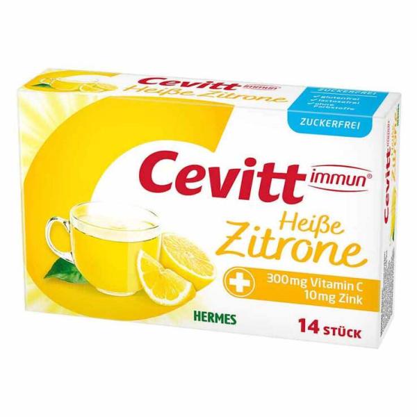 Cevitt Immune Hot Lemon Sugar-Free Granules, 14